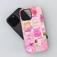 thumbnail image 5 of Case for iPhone 14 Pro, Pink Love Like Jesus Cross Patchwork Phone Case Military-Grade Drop Protection Cover for Women Girl - Frosted, 5 of 7