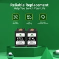 thumbnail image 5 of 67XL Black Ink Cartridge Compatible for HP67 Black Ink Cartridge 2755e 2855e 4155e 4255e 6055e 6065e, 5 of 9