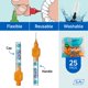 thumbnail image 5 of Cepillo interdental TePe Original Soft de 0,45 mm, paquete de 25, 5 of 6