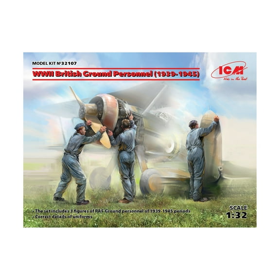 ICM WWII British Ground Personnel (1939-1945) New