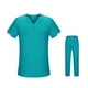 thumbnail image 2 of Uniforme de enfermería, conjunto de uniforme de enfermera, top y pantalones, trajes de trabajo de enfermería para mujer para mascotas XL, 2 of 9