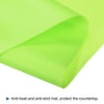 thumbnail image 4 of Uxcell Silicone Counter Mat Heat Resistant Mat 23.2x15.5inch Green, for Counter Top, Tableware, Desk Mat, 4 of 5