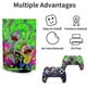 thumbnail image 3 of Pegatina de la versión de unidad óptica de PS5, diseño genial de PS5, mango del controlador, para consola y controlador de PS5, pegatina adorable, diseño lindo, anime de dibujos animados, 3 of 5
