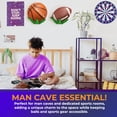 thumbnail image 3 of Hold My Ball Basketball Holders – Green Large Hand Wall Mount Displays for Ball Storage & Memorabilia - Ball Storage Rack for Basketball, Soccer or Volleyballs, 3 of 7