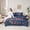Blue, variant on Castle Fairy Minimalist Football Print Twin Bedding 7-Piece, Sport Theme Bedding Comforter Set, Black White,Black Reversible