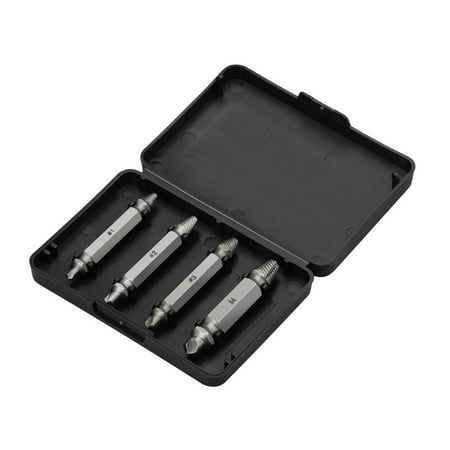 

4PCS Sliding Broken Screw Extraction and Removal Tool | Broken Screw Extractor Set
