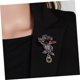 thumbnail image 5 of Women Rhinestone Brooch Pearl Brooch Bridal Flower Brooch Rhinestone Brooches Rose Brooch Pin Rhinestone Lapel Rhinestone Brooch Rhinestone Breastpin Miss LingWen 1327537019688, 5 of 5