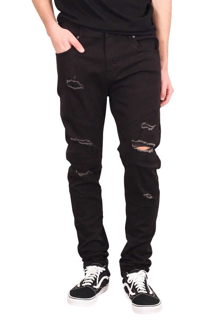 Skinny Fit Rip and Repair Jeans 