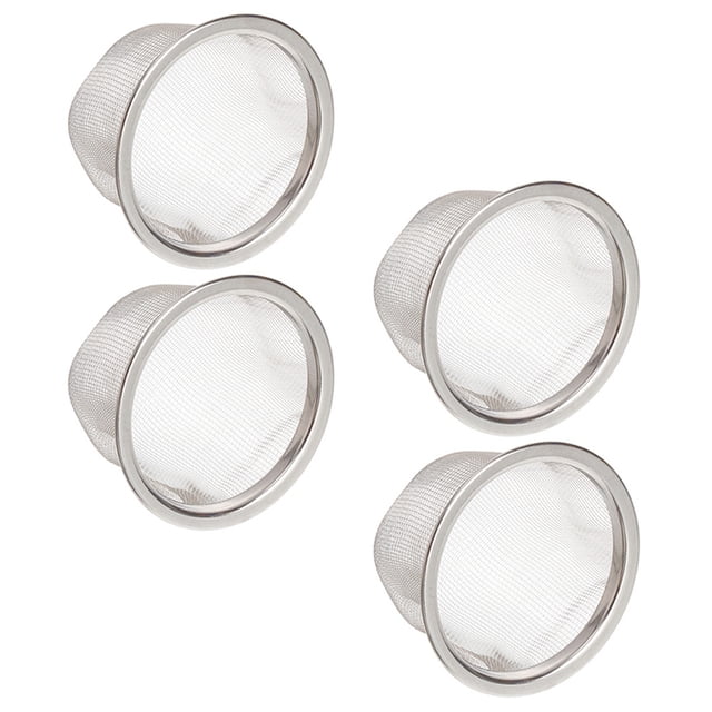 UPGRATOR 4Ud Insertable Para Tetera Color Plata De Acero Inoxidable De Alta Calidad