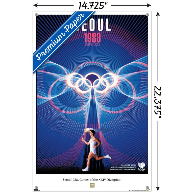 Team USA - Seoul 1988. Games of the XXIV Olympiad. Wall