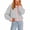 White #008, variant on Womens Striped Cardigan Sweaters Long Sleeve Button Up Knit Tops Fall Winter Oversized Color Block Loose Open Front Casual Cardigan 2XL