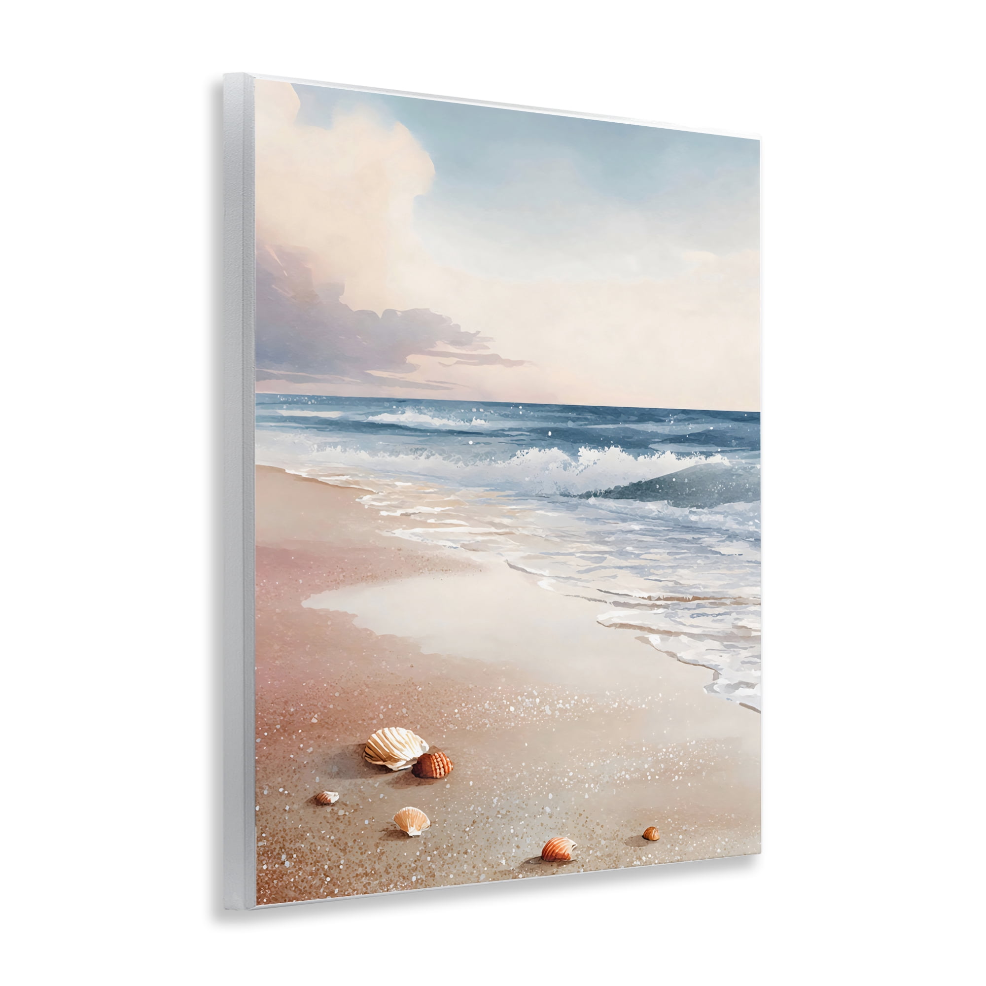 Stupell Industries Washed Up Seashells Wall Plaque Art, design by Franklyn Gregory