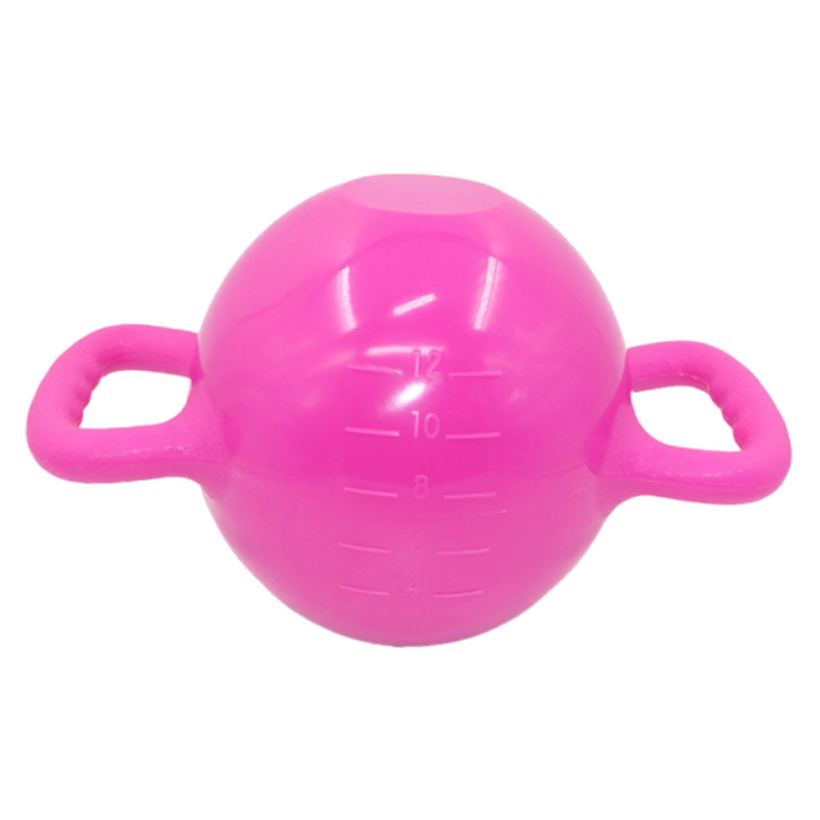Water Filled Kettlebells Adjustable Weights Double Handle Design PVC Material for Home Gym Fitness