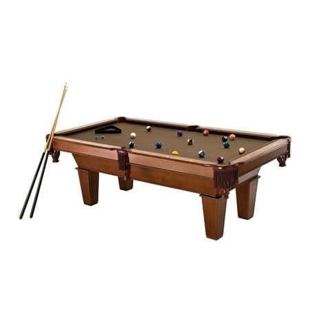 Fat Cat Frisco 7.5' Billiard Table with Play Package - Brown