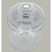 Anchor Hocking Heritage Hill Glass Jar with Lid, 1 Gallon, Well Suited to Pantry Jar Storage and Display