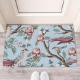 thumbnail image 2 of Nutksea Bird Decor Doormat Outdoor - Beautiful Flowers and Birds Doormat Decorative Front Door Mats Indoor Outdoor Rug 17" x 30"\u2026, 2 of 5
