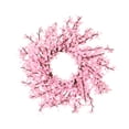 thumbnail image 2 of Spring Pink Forsythia Floral Twig Door Wreath Round Artificial Wreaths for Front Door Seasonal Door Accent for Any Room Festival Indoor Outdoor Decorations Window Wall Party Home Porch Farmhouse Decor, 2 of 7