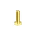 thumbnail image 3 of Unique Bargains Brass Hex Bolts, M10x30mm 1 Pack Fully Thread Grade 4.8 Machine Screws, 3 of 4