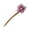 Purple, variant on mdesiwst Hair Stick 3D Mesh Yarn Rose Flower Decor Bun Hair Stick Easy to Wear Hair Organizer Clip Hair Styling Accessory