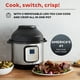 thumbnail image 3 of Instant Pot Duo Crisp 11 en 1: freidora de aire y olla a presión eléctrica con tapas multicocina que fríe, cocina al vapor, cocina a fuego lento y deshidrata. Incluye aplicación gratuita con más de 80, 3 of 5