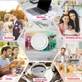 thumbnail image 7 of Watercolor Humming Bird Placemats Set of 6,12x18 Inch Pink Flower Linen Place Mat Washable Stain Resistant Table Mats for Spring Summer Seasonal Farmhouse Kitchen Party Home Decor, 7 of 7