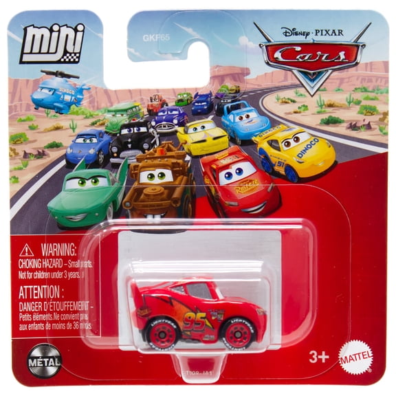 Disney Cars Metal Mini Racers Lightning McQueen DIecast Car
