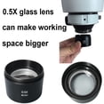 thumbnail image 3 of 0.5X 2X 0.7X Auxiliary s Lens For Industry Digital Video Stereo Microscope Camera Objective Lens Mounting Thread, 3 of 4