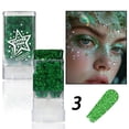thumbnail image 2 of potrochi Beauty and Personal Care for Women, Holographic Glitter Stick Face And Body Glitter Gel With Sequins Long-Lasting Waterproof Makeup For Festival Party 6 Shades Available, C, 2 of 6