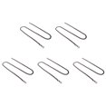 thumbnail image 3 of Curb Chain, DIY Making 5 Pcs Single 1.2 Meters Craft Chain  For Anklets ANGGREK Negro plata, 3 of 8