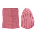 thumbnail image 4 of Conjunto de Gorro y Bufanda de Invierno CUTICAT Rosado Bufanda de gorro de punto suave y cálido, 4 of 8