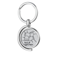 thumbnail image 1 of Hold juntos gesto personalizado Rotating keychain Metal Keyring Holder, 1 of 2