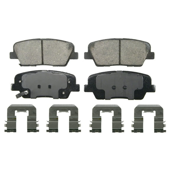 Wagner QuickStop ZD1284 Ceramic Disc Brake Pad Set Fits select: 2011-2015 KIA SORENTO, 2013-2016 HYUNDAI SANTA FE SPORT