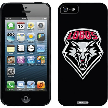 University of New Mexico Lobos 1 Design on Apple iPhone 5/5SE/5s Thinshield Snap-On Case by Coveroo