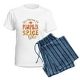 thumbnail image 5 of CafePress - You Had Me At Pumpkin Spice Latte Pajamas - Women's Short Sleeve Print T-Shirt and Pants Light Cotton Pajama Set, 5 of 7