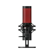 HyperX QuadCast 2 - USB Microphone for Gaming, Streaming and Podcasting, with On-Board Controls, LED Lighting, Quick Release Shock Mount and Built-in Arm/Stand Mount, PC, Mac, PS5, PS4, USB-C - Black