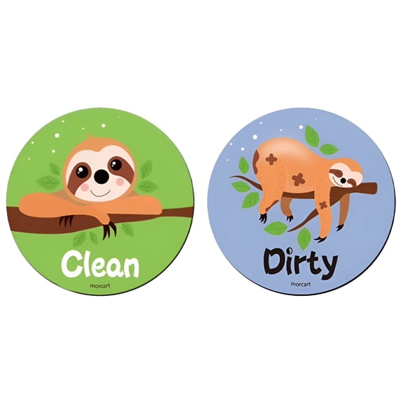 ACDANC 1Pc Clean Dirty Indicator Dishwasher Magnet Sign Reversible Indication Sticker
