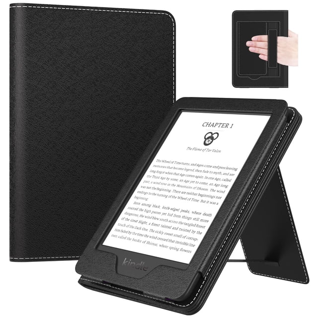 Funda MoKo para Kindle 6 totalmente nuevos de 11.ª, 10.ª y 8.ª generación, color negro