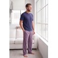thumbnail image 2 of KingSize Men's Big & Tall Jersey Knit Plaid Pajama Set, 2 of 3