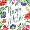 thumbnail image 2 of Rice, Kristy 12x12 White Modern Wood Framed Museum Art Print Titled - Fridas Flower Fancy III, 2 of 4