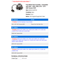 thumbnail image 2 of Front Wheel Hub Assembly - Compatible with 2003 - 2004, 2008, 2013 - 2017 GMC Savana 3500 2014 2015 2016, 2 of 2