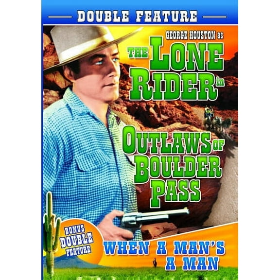 Outlaws of Boulder Pass (DVD), Alpha Video, Western