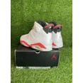 thumbnail image 5 of Ni - ke Ni - ke Air Jordan Retro 6 "White Infrared" (384664-123) Red Men's Shoes Size 13M, 5 of 5