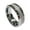 MultiColor, variant on TUNGSTEN  WEDDING BAND - Size 9