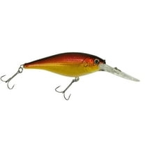 Berkley Flicker Shad Fishing Lure, Black Gold Sunset, 3/16 oz