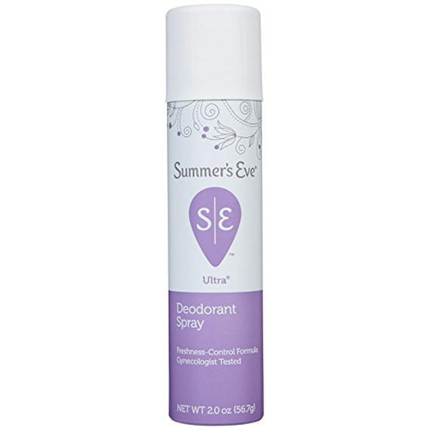 5 Pack Summer's Eve Feminine Deodorant Spray Ultra Extra Strength 2