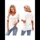 thumbnail image 3 of Blusas de Mujer, -Verano 2025, Suéter de Corta, Moda, Elegante, Informal, Blusa de Punto Versátil XL, 3 of 6