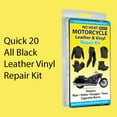 thumbnail image 4 of Liquid Leather - (30-124) Quick 20 All Leather Vinyl Repair Kit for Rip Hole Burn Black 1.6Hx7Lx3.8W, 4 of 5