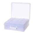 thumbnail image 1 of Elodie Divided Storage Case with 18 Individual Inner Box Container Premium Easy to Use, Durability, Professional, Card Organizer Box Transparent, 1 of 8