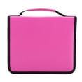 thumbnail image 2 of 120 Slots PU Leather Foldable Pencil Case Large Capacity Zipper Pen Bag Rose Red, 2 of 2