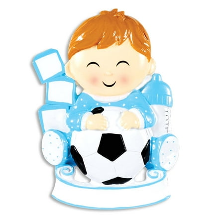 Soccer Start Kit - PERSONALIZED CHRISTMAS ORNAMENTS CHILD-FUTURE SOCCER STAR BOY KIT